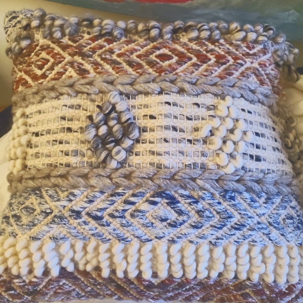 Merchant 41 Aztec Pattern Pillow